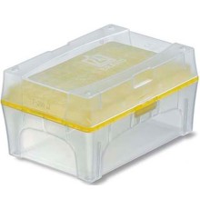 BRAND 732992 Пустая коробка TipBox, с желтым держателем для наконечников 200 мкл