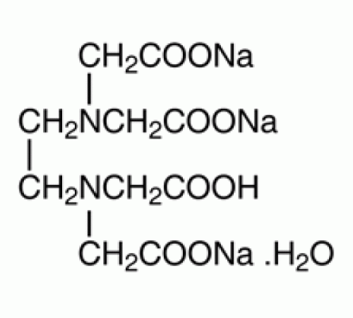Этилендиаминтетрауксусной кислоты тринатриевая соль гидрата, 95%, Alfa Aesar, 500 г
