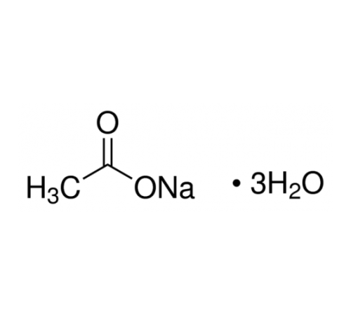 Натрия ацетат 3-водн., для аналитики, ACS, ISO, Panreac, 25 кг