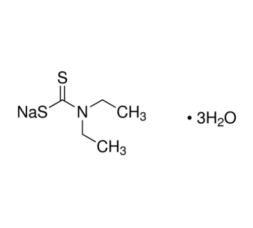Натрия диэтилдитиокарбамат 3-водн., для аналитики, ACS, Panreac, 250 г