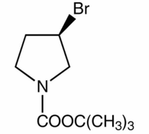 (R) - (-) - 1-Вос-3-бромпирролидин, 95%, Alfa Aesar, 250 мг