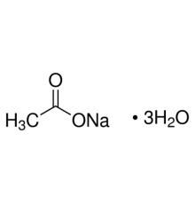 Натрия ацетат 3-водн., для аналитики, ACS, ISO, Panreac, 500 г