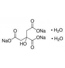 Натрия цитрат 3-зам. 2-водн., для аналитики, ACS, Panreac, 1 кг