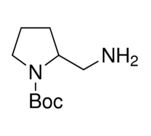 (^ +) - 1-Вос-2- (аминометил) пирролидин, тек. 85%, Alfa Aesar, 5 г