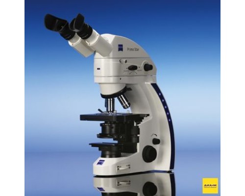 Микроскоп Primo Star iLED, прямой, бинокуляр, СП, ТП, ФК, флуоресценция, План Ахромат 4х, 10х, 40х, 100 хМИ, Zeiss