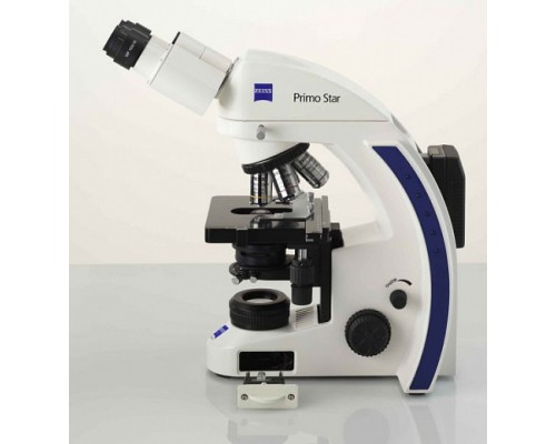 Микроскоп Primo Star, прямой, бинокуляр/тринокуляр, СП, 4х/10х/40х/100х, Zeiss
