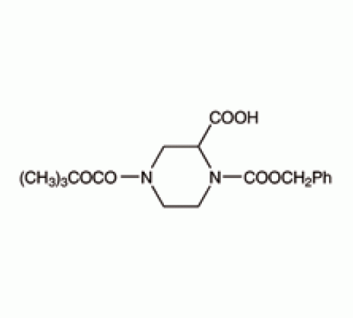 (^ +) - 1-бензилоксикарбонил-4-Вос-пиперазин-2-карбоновой кислоты, 97%, Alfa Aesar, 5 г