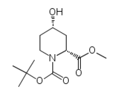 (2R,4S)-N-BOC-4-гидроксипиперидин-2-карбоновая кислота метиловый эфир, 95%, 98% ee, Acros Organics, 1г